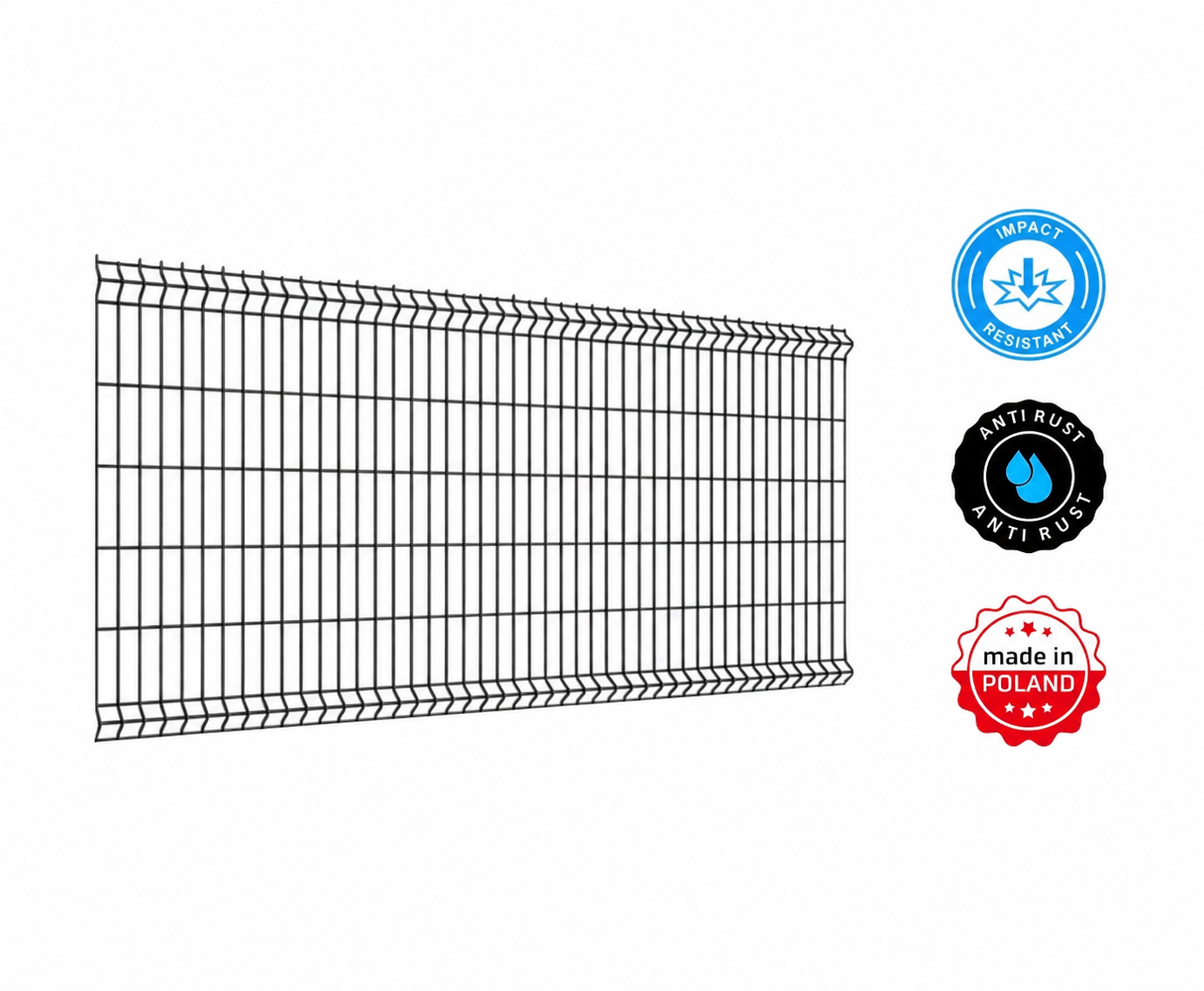 PANEL OGROZDENIOWY 3D